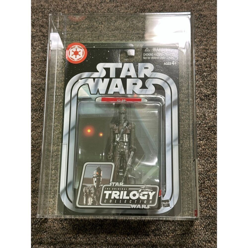 AFA Graded and encased 2004 IG-88 Star Wars action figure